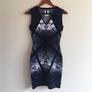 Bcbgmaxazria midi dress. Knit-Bandage